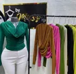 Cowl Neck Long Sleeve Top - 2