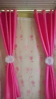 Home Interiors Blackout Shear Curtains (Seti ya 3) - 1