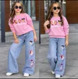 2 Piece Girls Trouser Set - 1