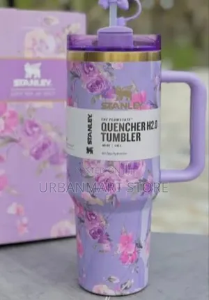 Floral Stanley Tumbler - Various Colours