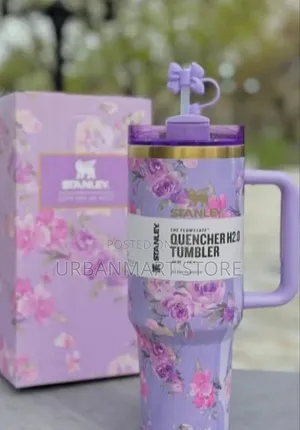 Stanley Tumbler Wenye Maua - Rangi Mbalimbali