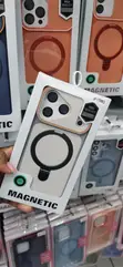 Kifaa cha Simu cha Magnetic Matte chenye Pete kwa iPhone 17 Pro - 2