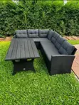 Imported Jutlandia L-Shape Outdoor Sofa & Dining Set - 2