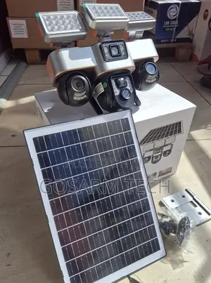 Kamera ya V380 4G Triple Lens Solar PTZ
