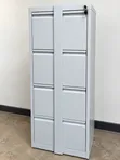 Kabati la Filing la Chuma Milango 4 - Uhifadhi wa Nyaraka za Ofisi unaofungwa - 3