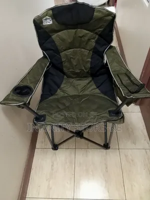 Heavy Duty Outdoor Folding Chair with High Back Support