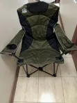 Heavy Duty Outdoor Folding Chair with High Back Support - 1