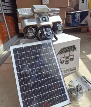 Kamera ya Usalama ya Nje ya VTS30 WiFi yenye Lensi Tatu za Solar PTZ