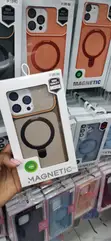 Kifaa cha Kufunika cha Matte Magnetic chenye Pete na MagSafe kwa iPhone 16 Pro Max - 1