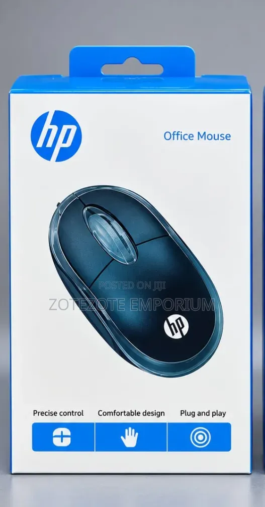 HP Optical Wired Mouse - 1