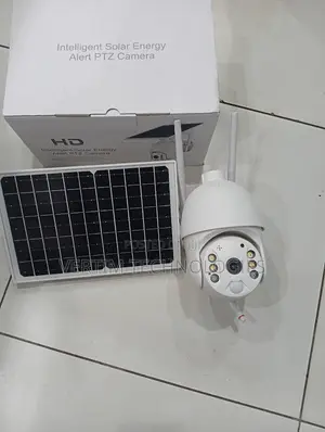 Ubox 4MP Solar CCTV Camera - Single Lens