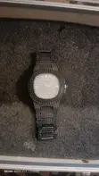 Jesou Collection Luxury Páve Diamond-Styled Quartz Watch - 2