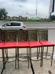 Brand New Powder Coated Bar Stools - 1