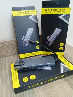 Type-C kwa HDTV 5-in-1 Multiport Adapter Hub