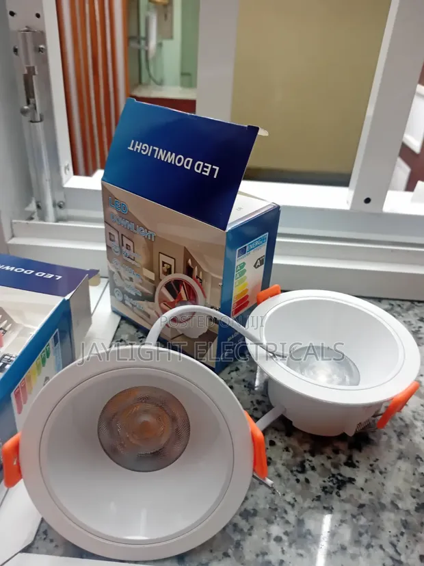 Warm White 7W LED Downlight Panel - 1