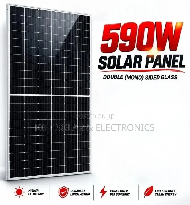 590W All Weather Monocrystalline Solar Panels - 1