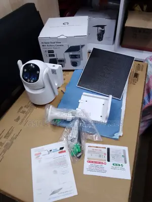 Ubox 6MP Kamera ya CCTV ya Solar na 4G