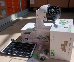 Kamera ya CCTV ya V380 4G Solar yenye Night Vision