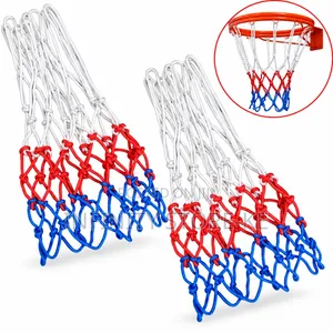 Colorful Basketball Rim Nets for Training & Recreation