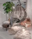 Kiti cha Hammock cha Kipekee cha Kupepea kwa Nje - 5