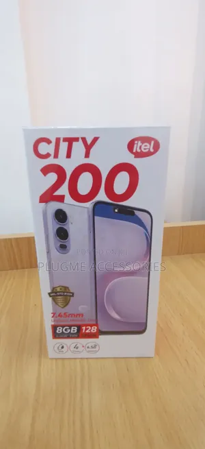 Itel City 200 Mpya 128GB Silver