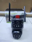 V380Pro Dual Lens Solar Camera - 1