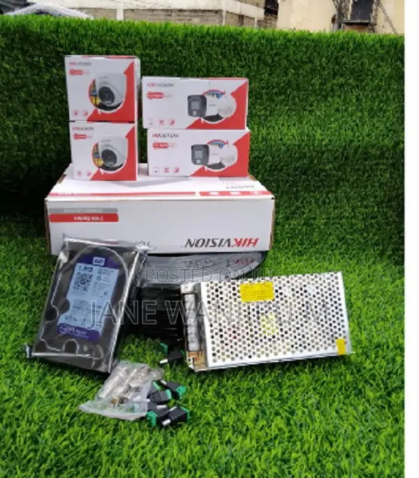 Mfumo wa Kamera za CCTV za Hikvision 2MP 4CH Advanced - 1