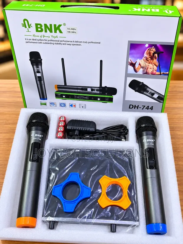 BNK Dual UHF Wireless Microphones - Sauti Safi - 1