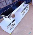 White & Black TV Stand - 2