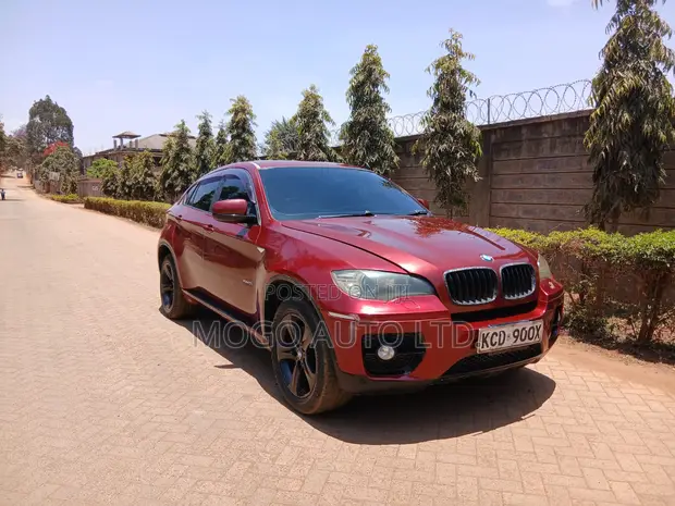 BMW X6 Sports Activity Coupe 2008 Nyekundu - 1