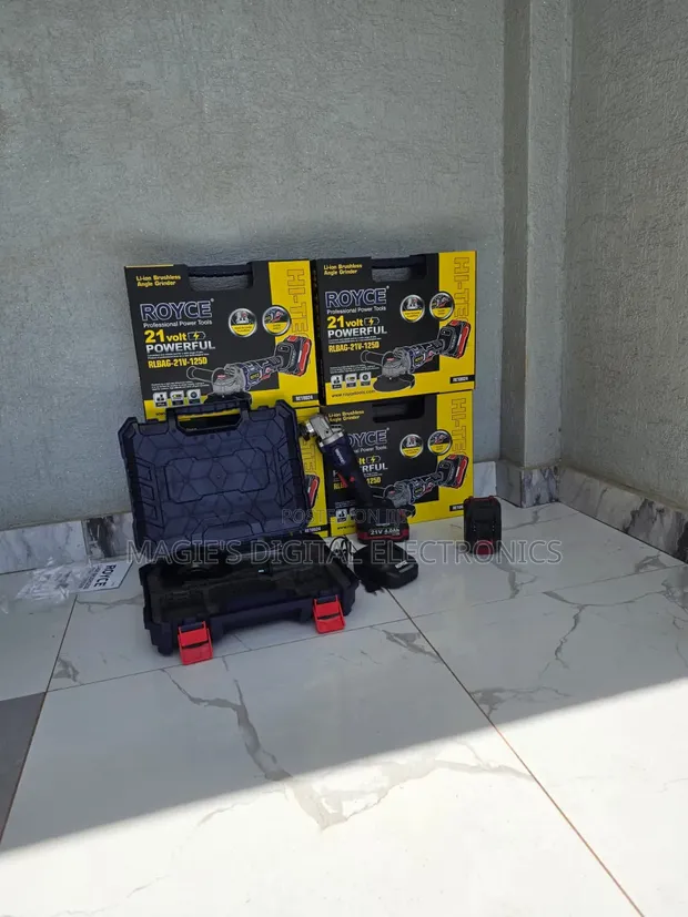 Royce 21V Cordless Grinder - Mpya Kabisa - 1