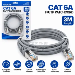 Giganet Cat6a U/UTP 3m Patchcord