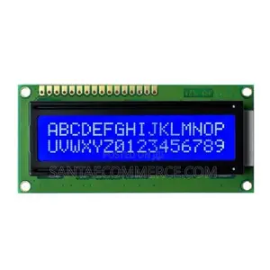 16x2 Character LCD Display Module (Blue Backlight)