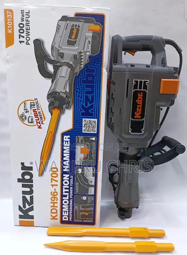Kzubr 1700W Electric Demolition Hammer - 1