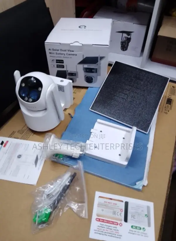 SmartVision Ubox 6MP 4G Solar PTZ Camera - 1