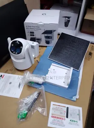 SmartVision Ubox 6MP 4G Solar PTZ Camera