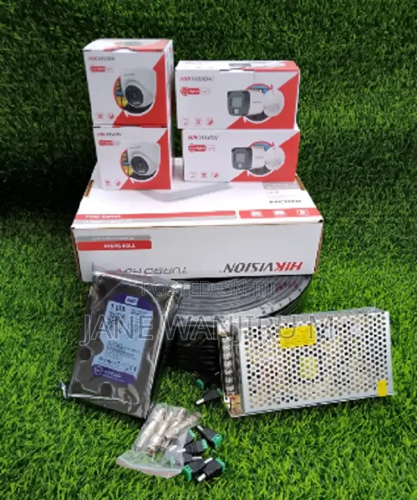 Hikvision 4CH 2MP Smart CCTV Kit - 1
