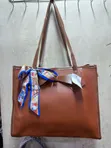 Mkoba wa Kike wa Ngozi Halisi wenye Pindo - 2