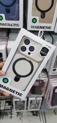 Kifaa cha Kioo chenye Pete ya Sumaku kwa iPhone 15 Pro - 2