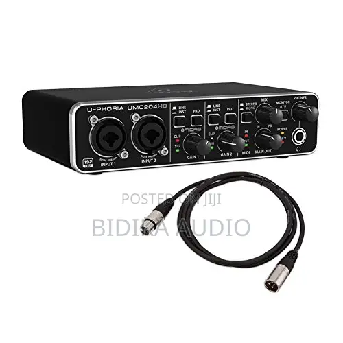 Behringer U-Phoria UMC202HD Sound Card - 1