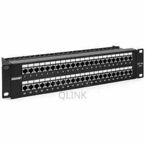 Giganet Kategoria 6A UTP 19" 48-Port Patch Panel