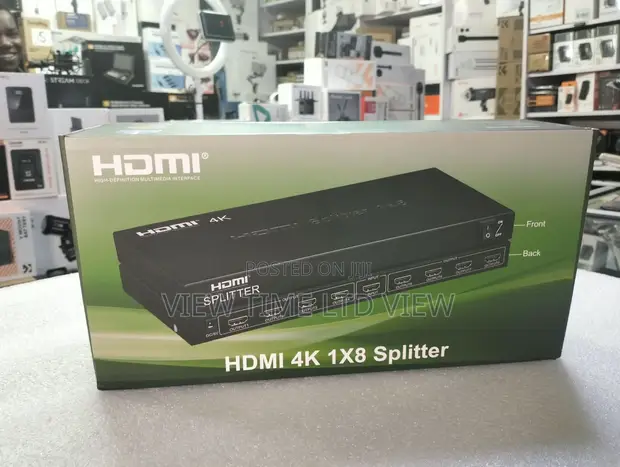 4K 1x8 HDMI Splitter - 1 Input to 8 Outputs - 1