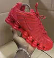 Nguo za Nike Shox TL Monochrome 'Gym Red' Sneakers - 1