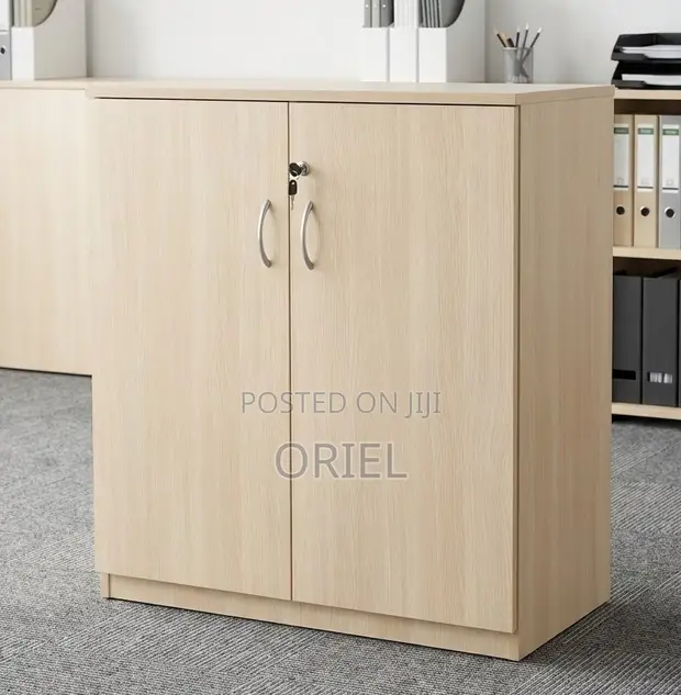 Wooden Executive Office Storage Credenza - 1