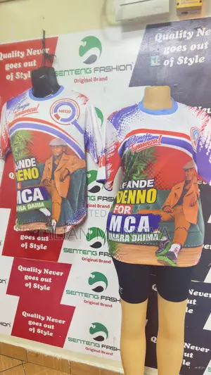 T-Shirt ya Dryfit Round Neck kwa Kampeni - Full Body Sublimation