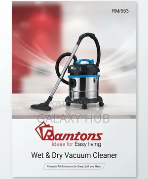 Ramtons Wet & Dry Vacuum Cleaner RM/553
