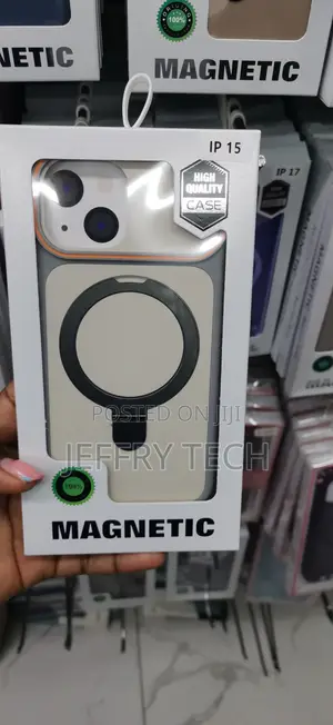 Kifaa cha iPhone 15 chenye Sumaku, Pete na Ulinzi wa Kamera