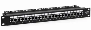 Giganet GN-C6-PP-24 Category 6 UTP 19" 24 Port Patch Panel