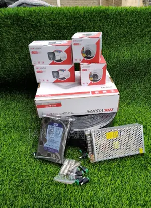 Mfumo wa CCTV wa Hikvision 4 Camera 2MP Advanced
