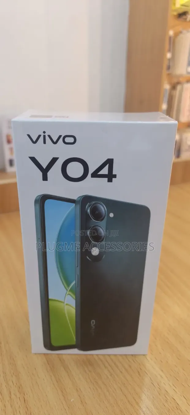 New Vivo Y04 64GB Silver - 1